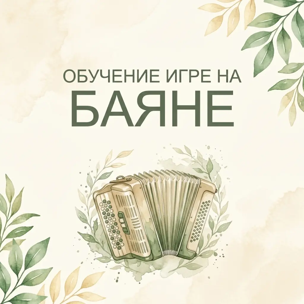 Уроки баяна