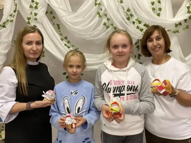 И снова у нас получились чудесные куколки-Крупенички